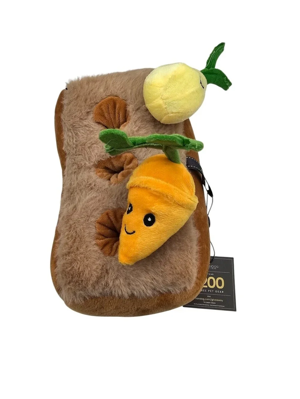 Nandog My BFF Veggies Interactive Dog Toy